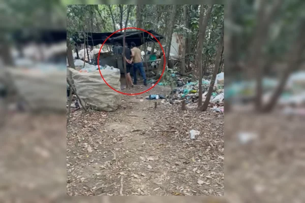 PCDF desocupa ponto de tráfico e prende traficante na Asa Norte