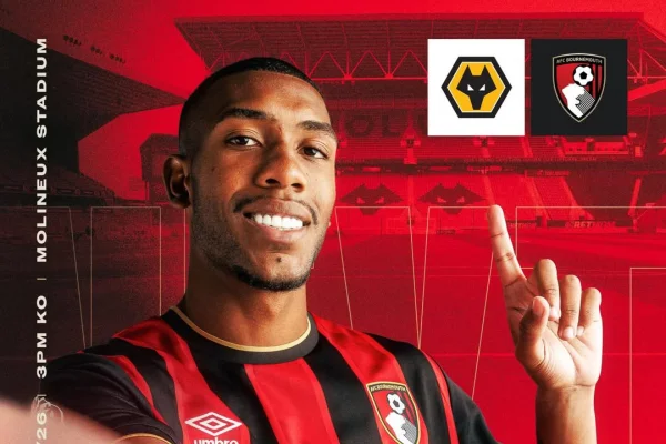 Rayan joga? Confira escalação do Bournemouth em estreia do ex-Vasco