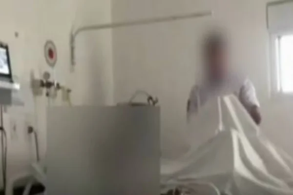 Imagem colorida, um dos pacientes dos vídeos - Metrópoles