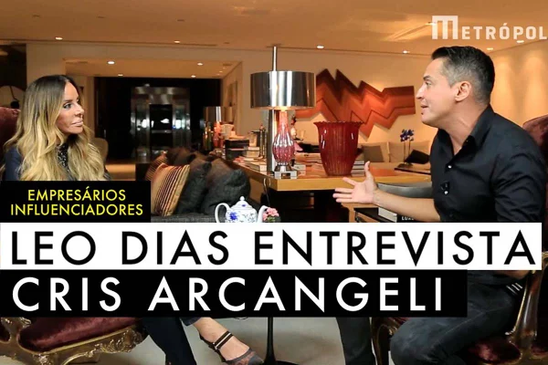 Leo Dias entrevista Cris Arcangeli