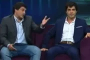 Marcello Faustini e Robson Barros, Rob, participaram de um programa de TV