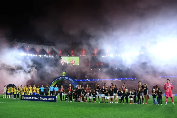Flamengo e Mirassol se enfrentaram no Maracanã em 2025