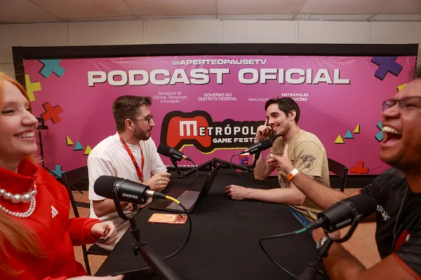 Podcast do Metrópoles Game Festival chega ao YouTube. Saiba como assistir