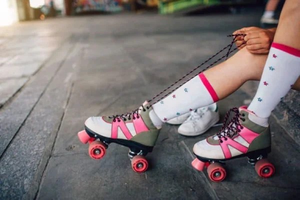 Patins de quatro rodas infantil