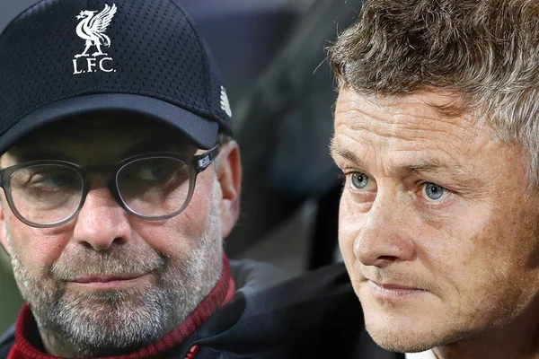 Jurgen Klopp e Solskjaer
