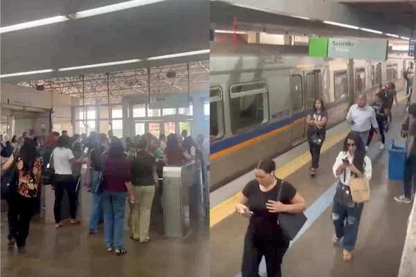 Metrô-DF fecha todas as estações por falha no sistema de energia