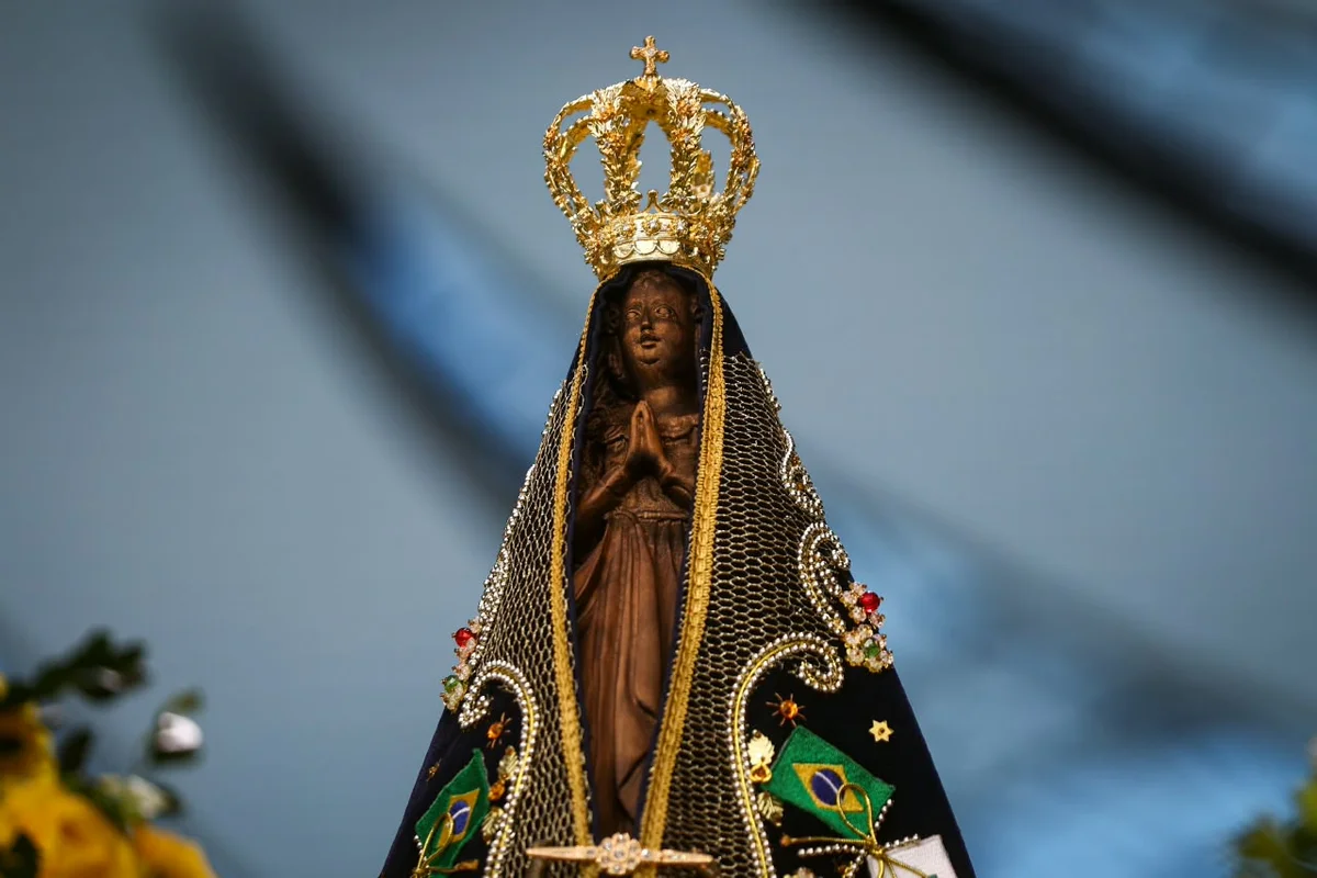 O festejo ocorreu em celebração pelo Dia de Nossa Senhora Aparecida O festejo ocorreu em celebração pelo Dia de Nossa Senhora Aparecida
