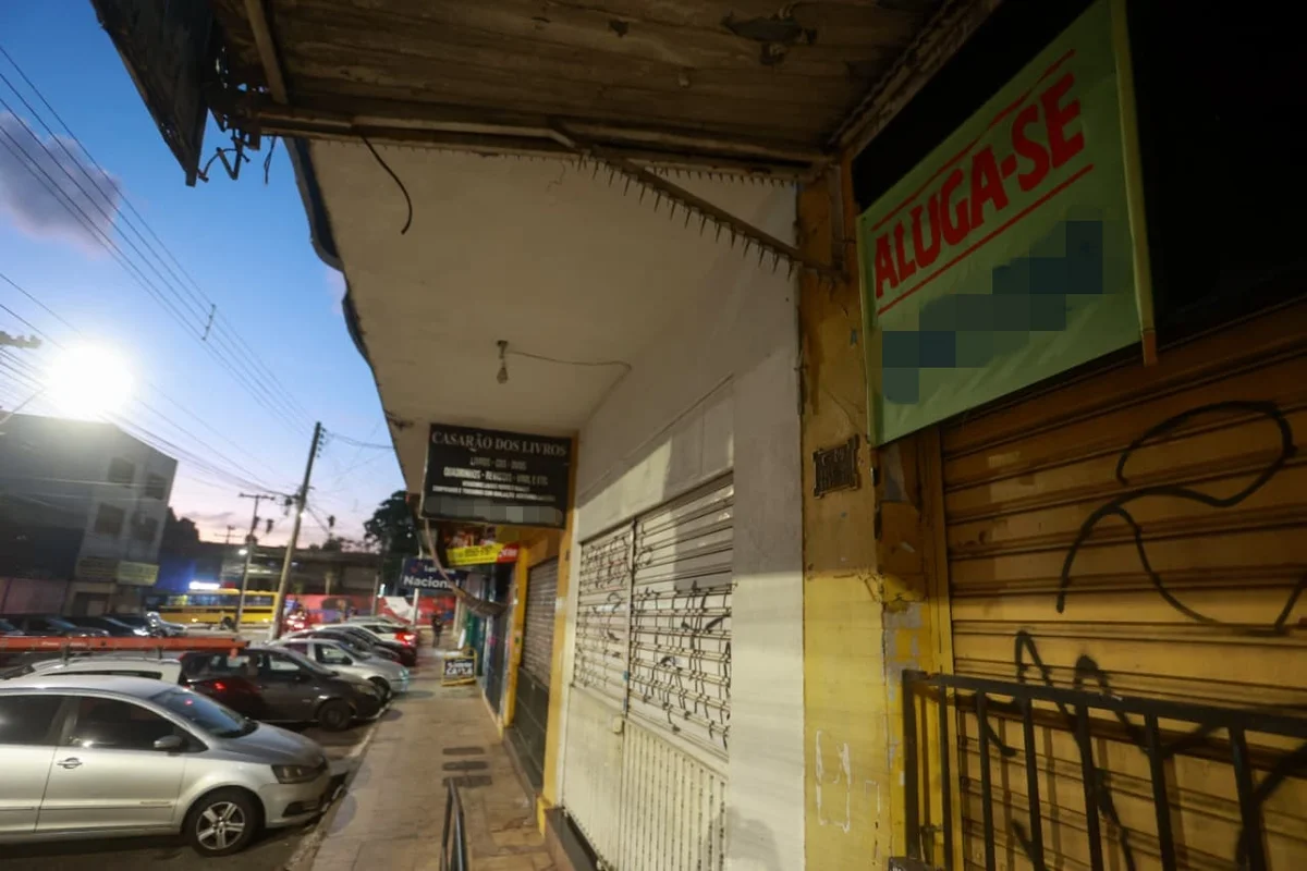 Comércios fecharam as portas após obras no centro de Taguatinga Comércios fecharam as portas após obras no centro de Taguatinga
