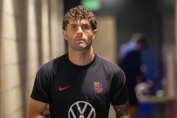 Foto colorida de Pulisic, atacante dos Estados Unidos - Metrópoles