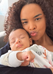 Lucy Ramos foi mãe pela primeira vez e está enfrentando consequências do pós-parto