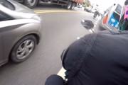 Mototáxi na zona sul de São Paulo