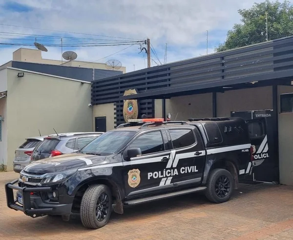 imagem colorida viatura polícia civil ms