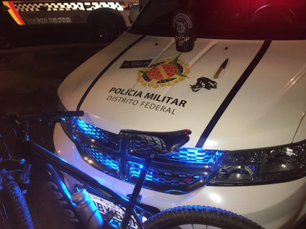 Roubo de bicicleta no Parque de Águas Claras