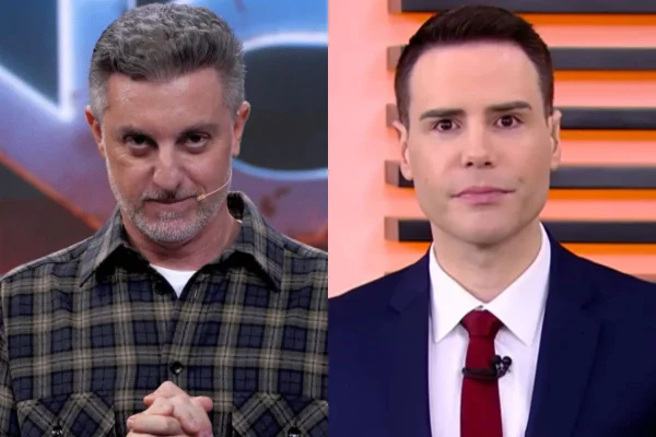Montagem colorida de Luciano Huck e Luiz Bacci - Metrópoles