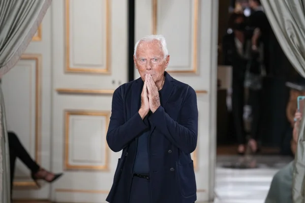 Estilista Giorgio Armani - Metrópoles