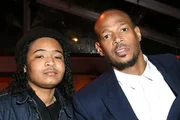 Kai ao lado do pai. Marlon Wayans Kai ao lado do pai. Marlon Wayans