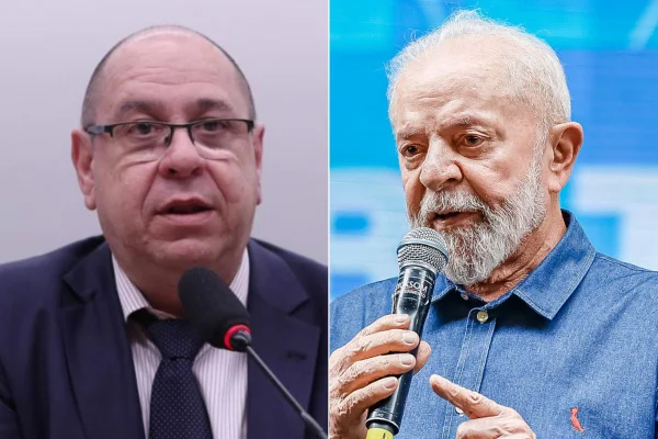 Valmir Prascidelli e Lula