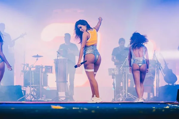 Anitta estremece Carnaval no Parque com seus sucessos. Veja quem foi