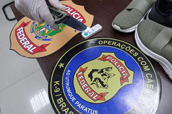 Cocaína no tênis