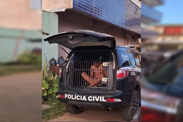 Traficante preso na Estrutural