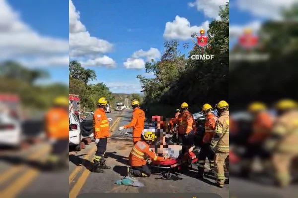 Acidente na BR-251 mata mulher e deixa dois feridos em São Sebastião - destaque galeria Acidente na BR-251 mata mulher e deixa dois feridos em São Sebastião - destaque galeria