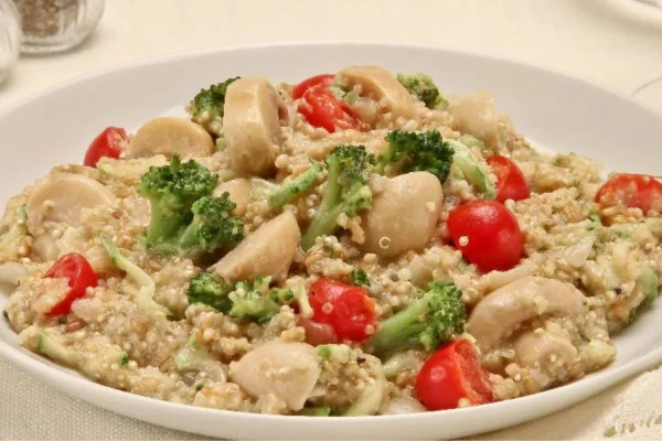 Risoto de quinoa