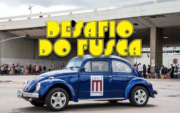 Acompanhe ao vivo o Desafio do Fusca, direto da rodoviária