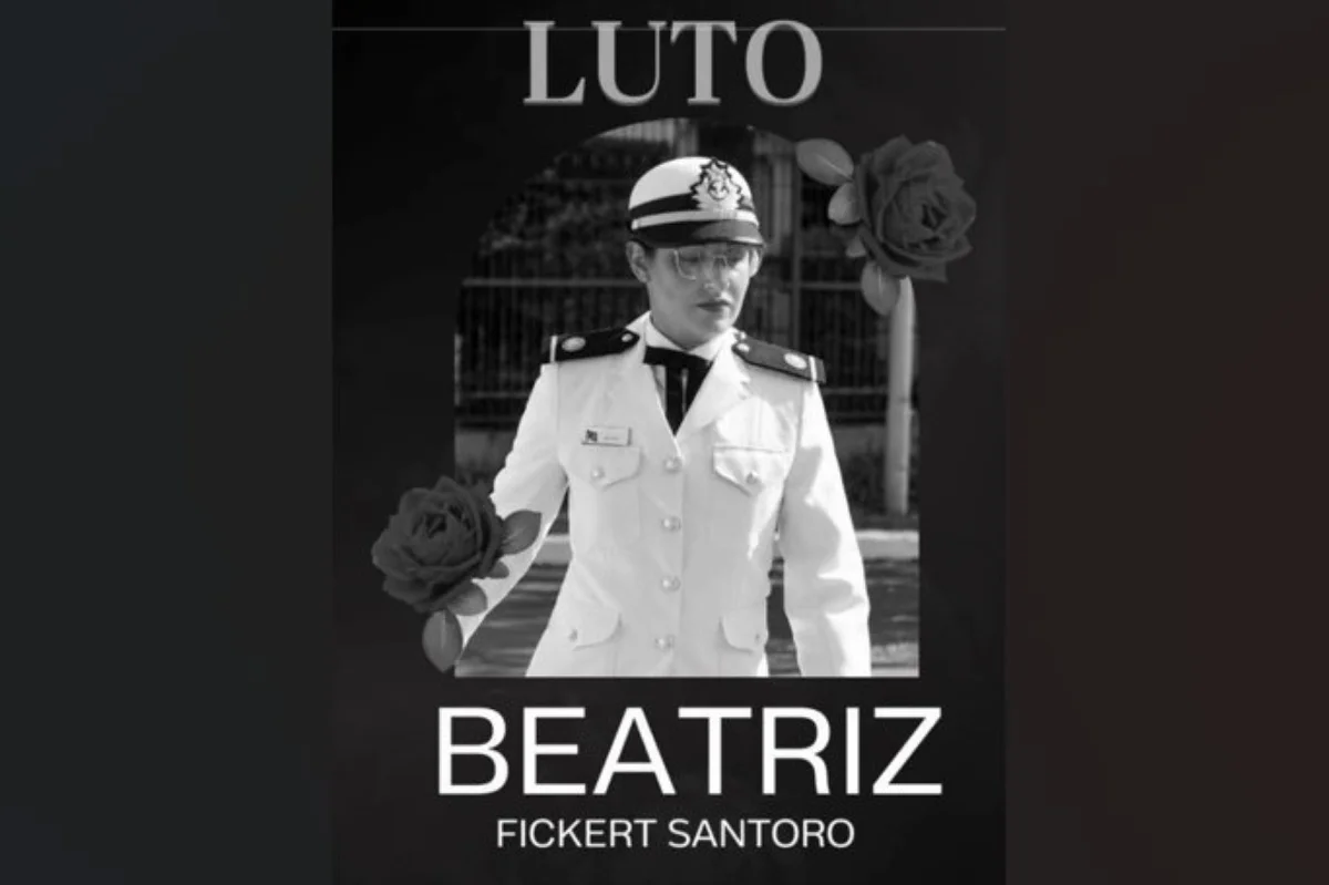 Enterro da oficial da Marinha Beatriz Fickert Santoro acontece neste sábado (26/9) Enterro da oficial da Marinha Beatriz Fickert Santoro acontece neste sábado (26/9)