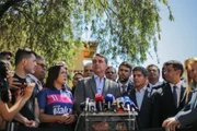 O candidato à Presidência da República se reuniu com representantes do União Brasil e do PP, no QG de campanha, em Brasília O candidato à Presidência da República se reuniu com representantes do União Brasil e do PP, no QG de campanha, em Brasília