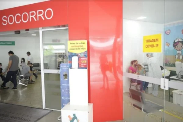 Hospital Santo Antônio, em Blumenau