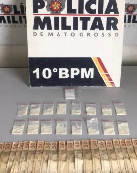 Itens apreendidos pela Polícia Militar