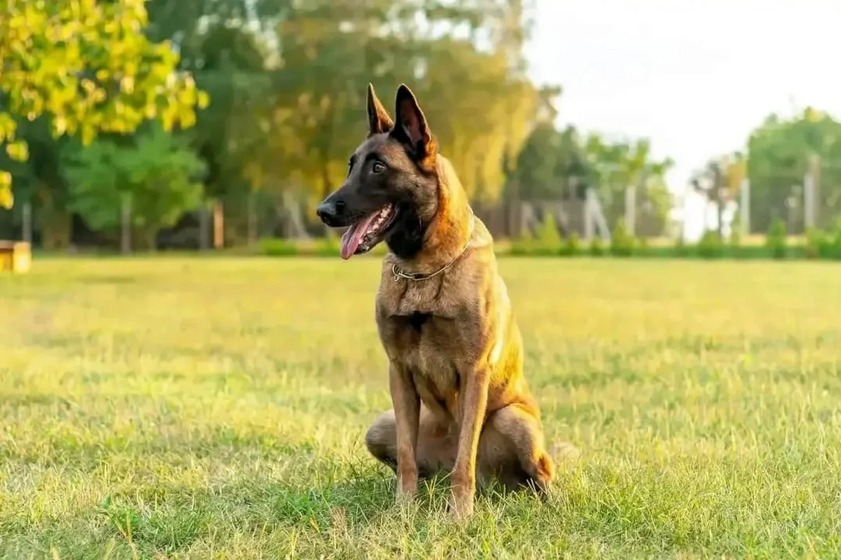 Ela foi atacada por um cão da raça pastor-belga malinois do Senado Federal Ela foi atacada por um cão da raça pastor-belga malinois do Senado Federal
