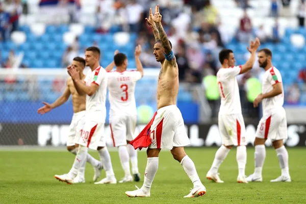 Pelo grupo do Brasil, Sérvia vence Costa Rica com gol de falta: 1 x 0