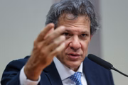 O ministro da Fazenda, Fernando Haddad
