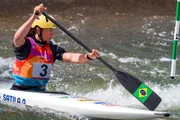 Ana Sátila na disputa do C1 feminino.