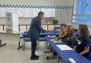 Ministro Nunes Marques participa da votação neste domingo Ministro Nunes Marques participa da votação neste domingo