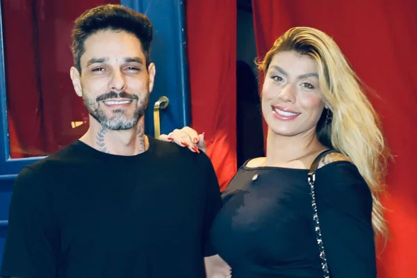 Foto colorida de Diego Grossi e Fran - Metrópoles
