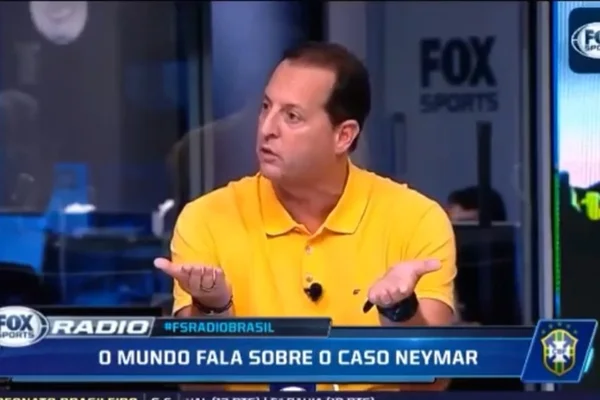 Apresentadores brigam ao vivo por causa de Neymar: “Vai pro inferno”
