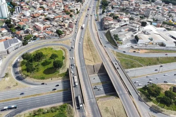 Anel Rodoviário Belo Horizonte cruzamento com Via Expressa