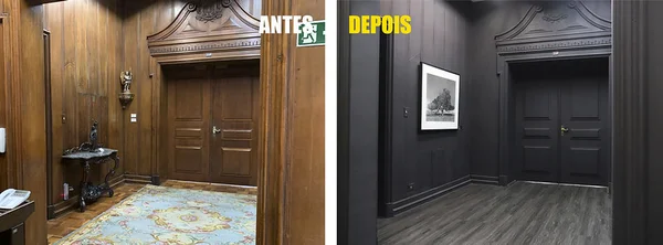 Antes e depois