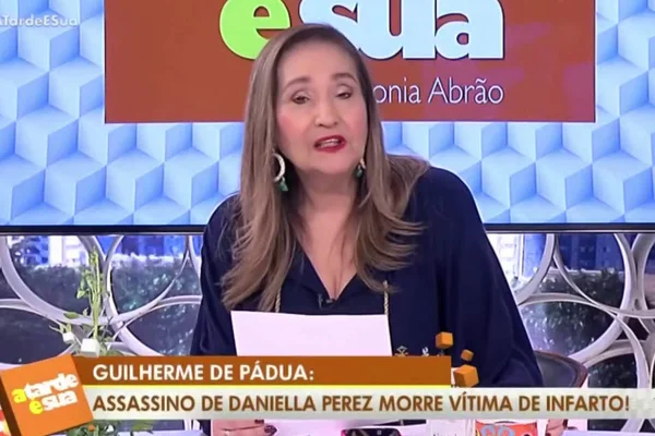 Sonia Abrão fala sobre a morte de Guilherme de Pádua no programa A Tarde É Sua, da RedeTV! - Metrópoles