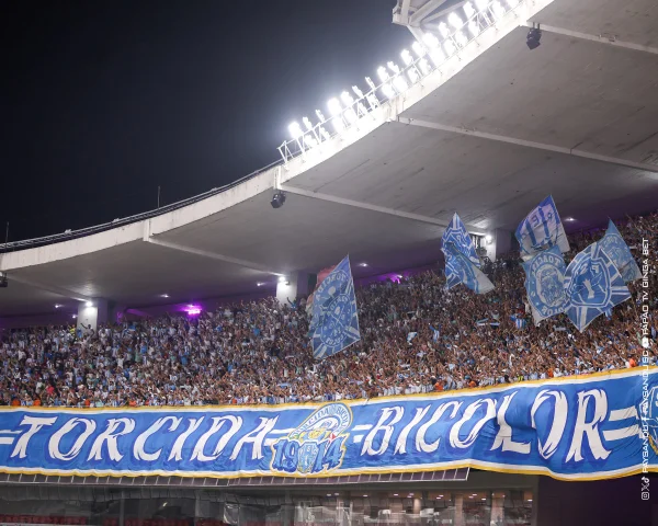 Torcida do Paysandu em partida da Série B do Campeonato Brasileiro