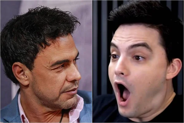 Zezé Di Camargo rebate Felipe Neto: “Pivete”