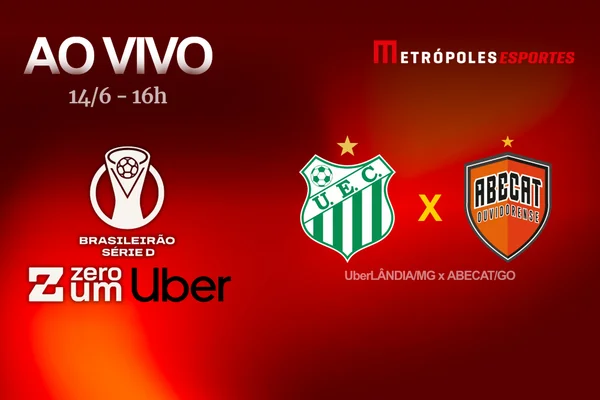 Série D ZeroUm: Metrópoles transmite UberLÂNDIA-MG x Abecat-GO