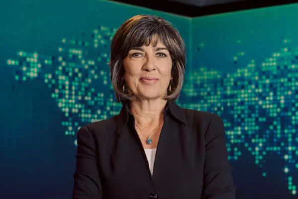 Na emissora desde 1983, a jornalista Christiane Amanpour atua como âncora da CNN há 17 anos. Ela vai deixar o canal internacional em 2027 - Metrópoles