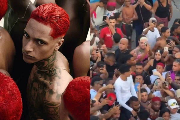 Oruam é recebido com festa ao deixar presídio; vídeo