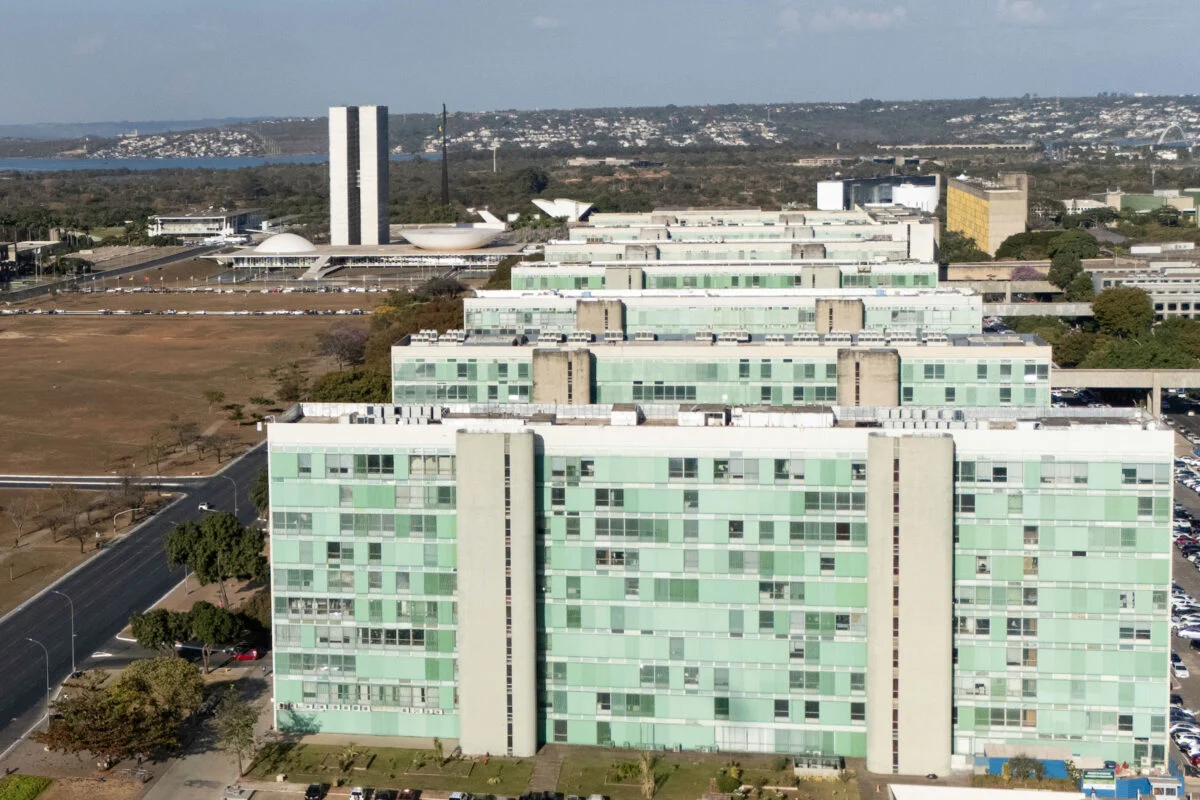 Esplanada dos ministerios Congresso nacional aérea drone seca brasilia Metropoles 1