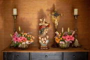 Imagem sacra na decoração
