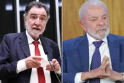 O deputado federal Patrus Ananias (PT-MG) e o presidente Lula O deputado federal Patrus Ananias (PT-MG) e o presidente Lula