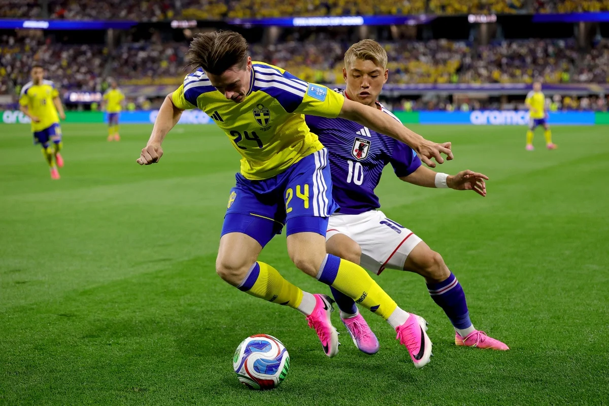 Japão e Suécia se enfrentam pelo Grupo F da Copa do Mundo Japão e Suécia se enfrentam pelo Grupo F da Copa do Mundo